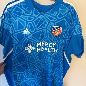 Adidas FC Cincinnati Geometric Blue Jersey